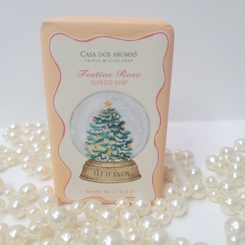 Casa Dos Aromas Festive Rose Bar Soap For Sale